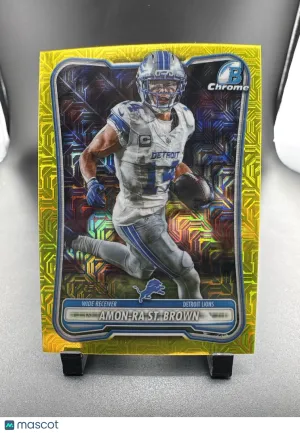 2025 Bowman Chrome Amon-Ra St. Brown #BCV-32 Yellow /275
