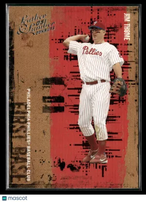 2005 Donruss Leather & Lumber Jim Thome #65