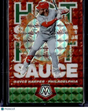 2021 Panini Prizm Mosaic Hot Sauce Bryce Harper #HS3
