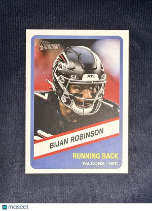 2026 Topps Heritage Bijan Robinson #APS-18 All-Pro Series