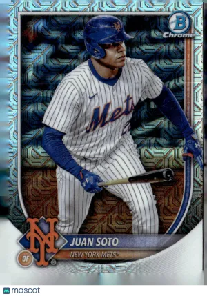 2025 Bowman Chrome Juan Soto #22 Mega Box Mojo Refractor