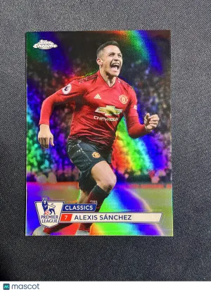 2026 Topps Flagship Premier League Alexis Sánchez #CC-22 Chrome Classics