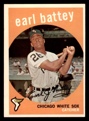1959 Topps Earl Battey #114