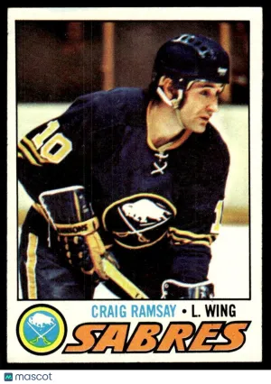 1977 Hockey Card Craig Ramsay #191