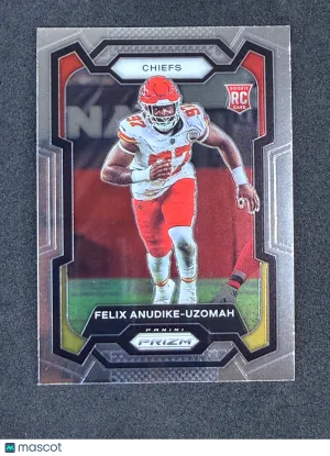 2023 Panini Prizm 349 Felix Anudike-Uzomah Rookie Kansas City Chiefs