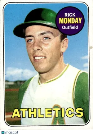 1969 Baseball Card Rick Monday #105