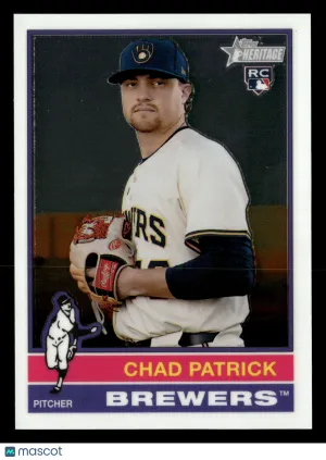 2025 Topps Heritage High Number Chad Patrick #570 RC
