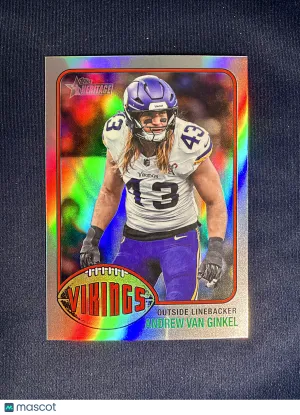 2026 Topps Heritage Andrew Van Ginkel #344 Chrome Refractor