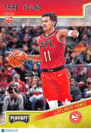 2018-19 Panini Chronicles Playoff Trae Young Rookie RC #175 Atlanta Hawks