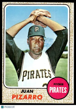 1968 Baseball Card Juan Pizarro #19