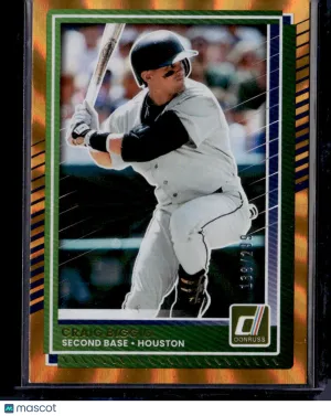 2025 Panini Donruss Craig Biggio #85 Gold /299