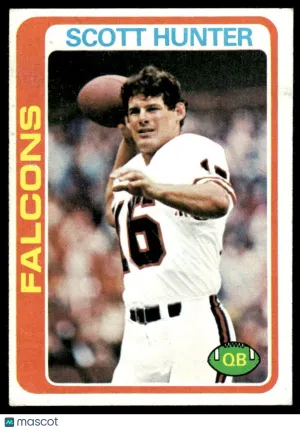 1978 Football Scott Hunter #36