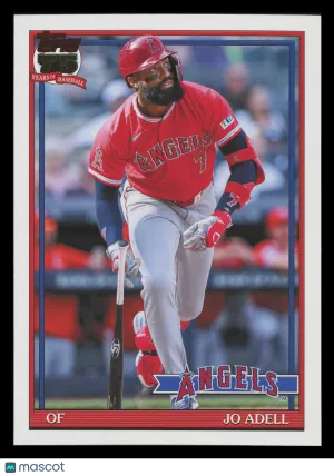 Jo Adell 2026 Topps Update 1991 #U91-39 Los Angeles Angels