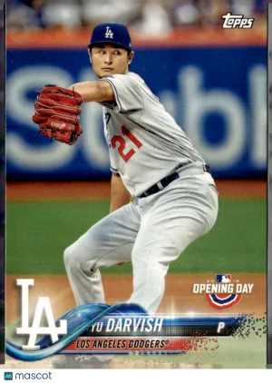 2018 Topps Opening Day Yu Darvish #168