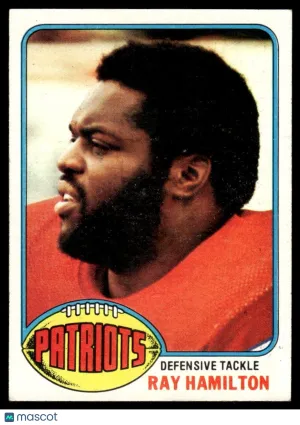 1976 Football Card Ray Hamilton #47