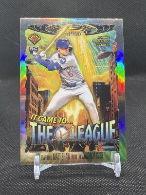 2025 Topps Bowman Chrome - “it came to the leauge”