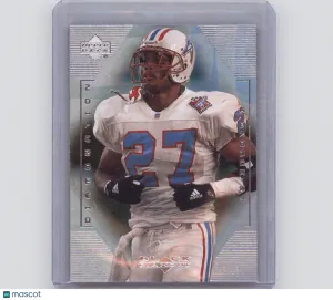 1999 Upper Deck Black Diamond Diamonation Eddie George #D2 Football Card
