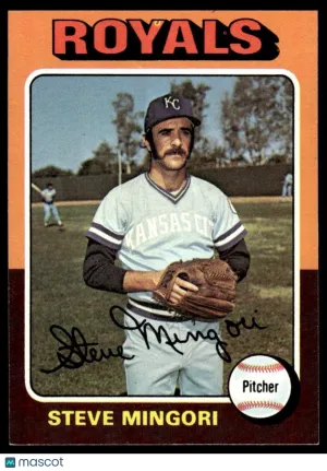1975 Baseball Card Steve Mingori #544