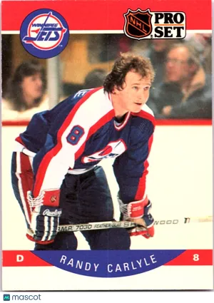 1989 Pro Set Randy Carlyle #325