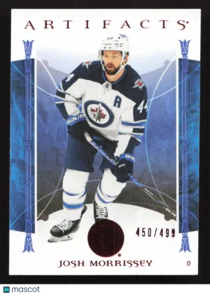 2022-23 Upper Deck Artifacts Josh Morrissey #92 Ruby SN