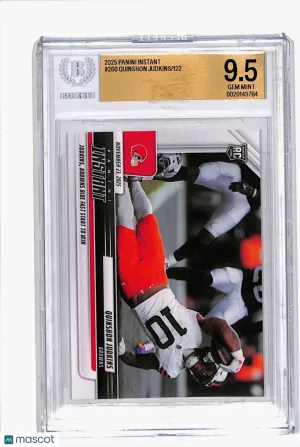 2025 Panini Instant Football Quinshon Judkins #260 RC BGS 9.5