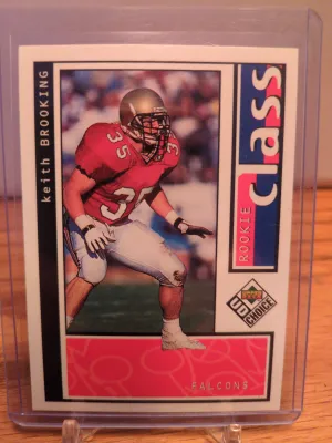 1998 UD Choice Keith Brooking