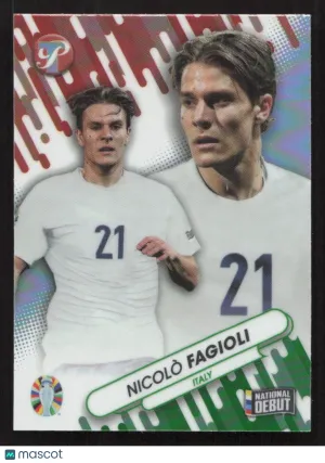 2023 Topps Pristine Road To Euro 2024 Nicolò Fagioli #FF-NF Fresh Faces
