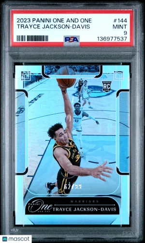 2023 Panini One And One Trayce Jackson-Davis PSA 9