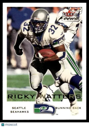 2000 Football Ricky Watters #137