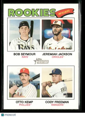 2026 Topps Heritage Rookies Infielders #377 SP Short Print