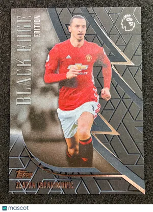 2026 Topps Flagship Premier League Zlatan Ibrahimović #BE-38 Black Edge Edition SP