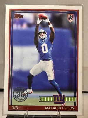 2026 Topps Flagship Football - Malachi Fields #91TR-30 1991 Topps (RC)