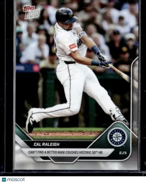 2025 Topps Now Cal Raleigh #609