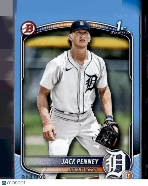 2025 Bowman Prospects Jack Penney #BP-60 Blue /499