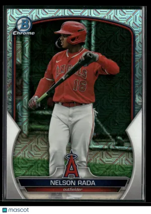 2023 Bowman Chrome Nelson Rada #BCP-190 Parallel