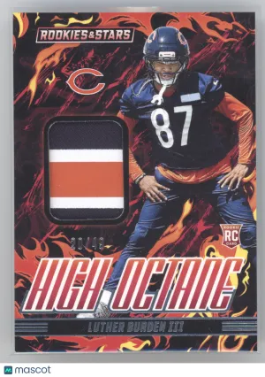 2025 Panini Rookies & Stars High Octane Luther Burden III #HOMLBN Prime RC 20/49 front