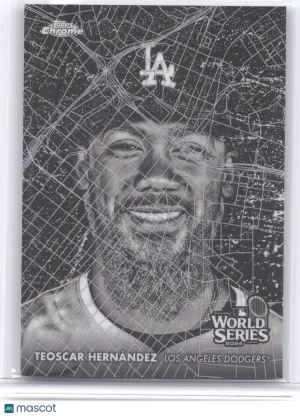 2025 Topps Chrome Teoscar Hernández #WSN-4 World Series at Night