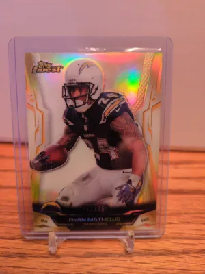 2014 Finest Gold Refractor Ryan Mathews /75