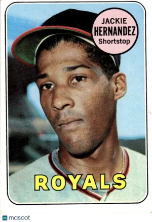 1969 Baseball Card Jackie Hernandez #258