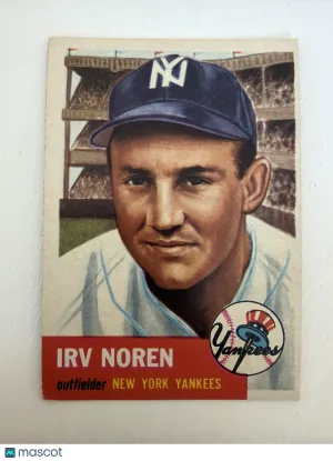 1953 Topps Irv Noren #35 VG-EX
