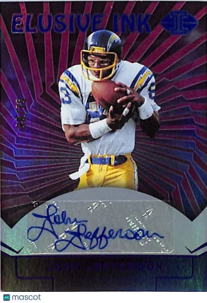 2024 Panini Illusions Football John Jefferson Autograph #EI-JJN San Diego Chargers
