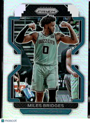 2021 Panini Prizm Miles Bridges #132 Silver
