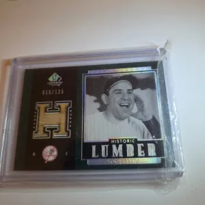 2003 SP Legendary Cuts Yogi Berra Historic Lumber /125