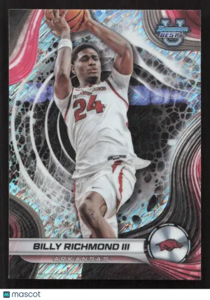 2024-25 Bowman's Best University Billy Richmond III #11 Shimmer Refractors