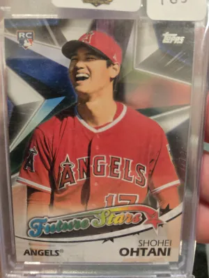 2018 Topps Shohei Ohtani Future Stars Rookie front