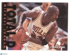 1995 Fleer Total D Michael Jordan #3 front