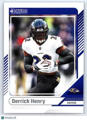 2024 Donruss Derrick Henry #72 Baltimore Ravens