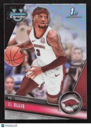 2023-24 Bowman University Chrome El Ellis #82 Refractor