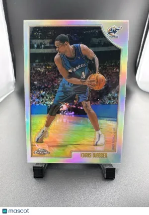 1999 Topps Chrome Chris Webber #180 Refractor