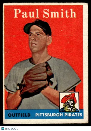 1958 Baseball Card Paul Smith #269